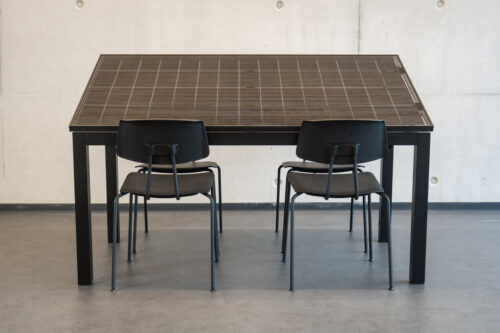 Solartisch Sustable mini Aluminium Schwarz