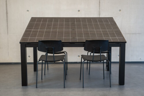 Solartisch Sustable ONE Aluminium Schwarz